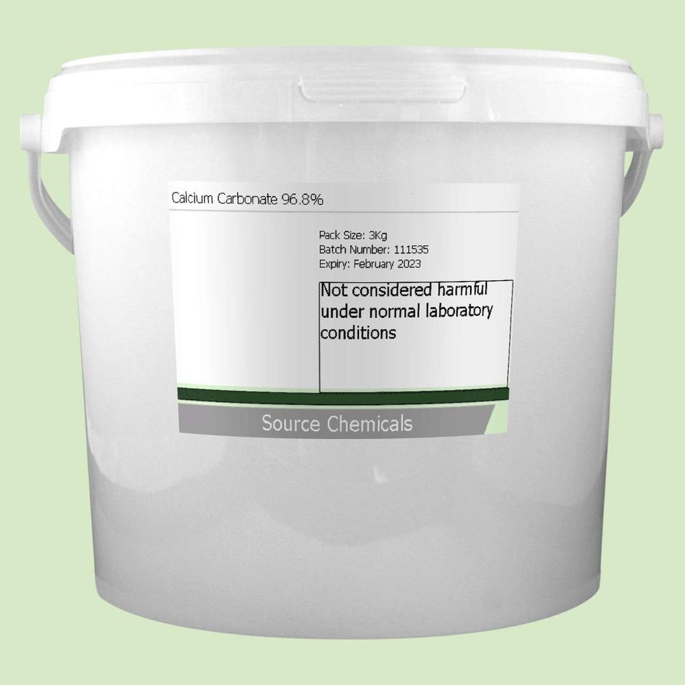 Calcium Carbonate 96.8% 3Kg Including Delivery