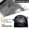 BeHomeArmor Magic Washing Up Gloves, Reusable Silicone Household Cleaning Gloves for Kitchen, Bathroom Cleaning and Pet Hair Care, Latex and BPA Free ( 1 Pair) (Gray) view 4