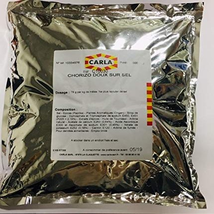Carla Spice Dry Chorizo Complete s/1 kg