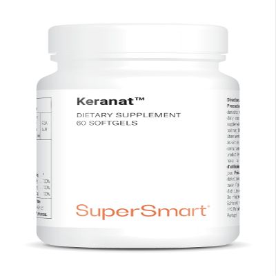 Keranat - Hair and Scalp Health - Anti-Hair Loss - Enriched with Zinc and Biotin (Vitamin B8) - Helps Maintain Normal Metabolism - Natural Ingredients - SuperSmart