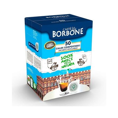50x Caff Borbone Decisa ESE 44mm Coffee Pods Cialde Italian Caff