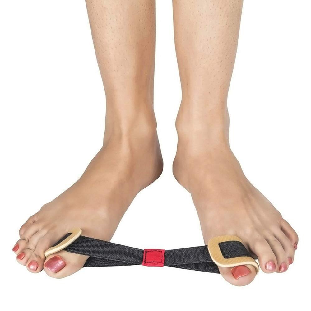 1Pcs Big Toe Strap Bunion Straightener Stretchy Belt Toe Stretcher Alignment Hallux Valgus Corrector Foot Pain Relief