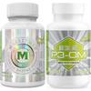 BiOptimizers MassZymes Digestive Enzymes (120 Capsules) and P3-OM Probiotic & Prebiotic (60 Capsules) Supplement Bundle view 1