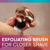 Skull Shaver Body Exfoliating Brush Attachment Skin Cleansing Brush for Pitbull, Palm & Butterfly Kiss Shavers view 4