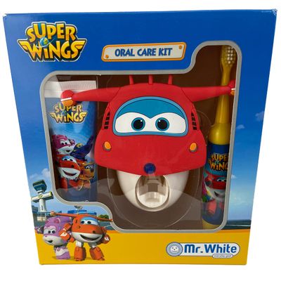 Mr White Jr Super Wings Oral Gift Set