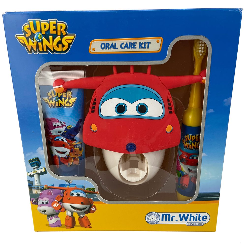 Mr White Jr Super Wings Oral Gift Set