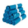 250 Sack Hygiene VOS Sturdy Rubbish Sacks Medium Quality 70 cm Wide and 110 cm Long in Blue 10 Rolls of 25 bin Liners. 120 Litre Capacity Environmentally Friendly Recycled Film view 1