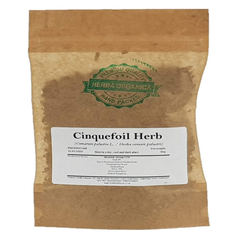 Herba Organica Cinquefoil Herb - Comarum Palustre L - Herbal Tea (50g)