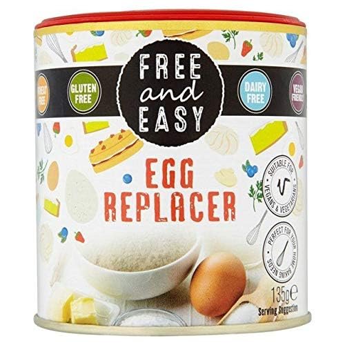 Free & Easy Gluten and Dairy Free Egg Replacer 135g