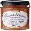 Raydale Preserves Soft Cheese Lover's Red Onion and Apple Chutney, 210 g view 1