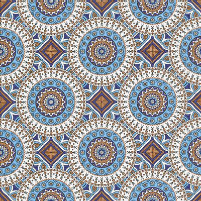 20 Napkins Antique Circles / Pattern / Circles / Neutral / Timeless 33 x 33 cm