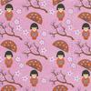 20 Napkins Small Geishas/Japan/Asia/Pattern 33 x 33 cm view 1
