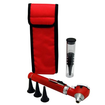 Valuemed Fibre Optic Pocket Otoscope Specula in 10's 20's 100's and 300 pce packs (Red Otoscope)