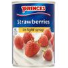 Princes Strawberries in Light Syrup - 12x410g view 1