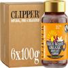 Clipper Rich Roast Organic Instant Coffee | 6 x 100g Jars | Bulk Buy for Home & Catering | Sustainable Fairtrade Coffee by Clipper Teas | Ethically Sourced view 1