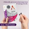 Active Iron Supplement 17 mg Multivitamin for Women - Clinically Proven to Increase Energy & Reduce Tiredness - Gentle, Non-Constipating Iron Womens Multivitamin - 30 Capsules + 30 Tablets view 2