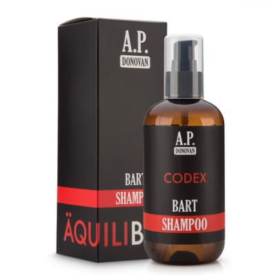A.P. Donovan - Beard shampoo Beard care for men 250ml CODEX Beard Care Series