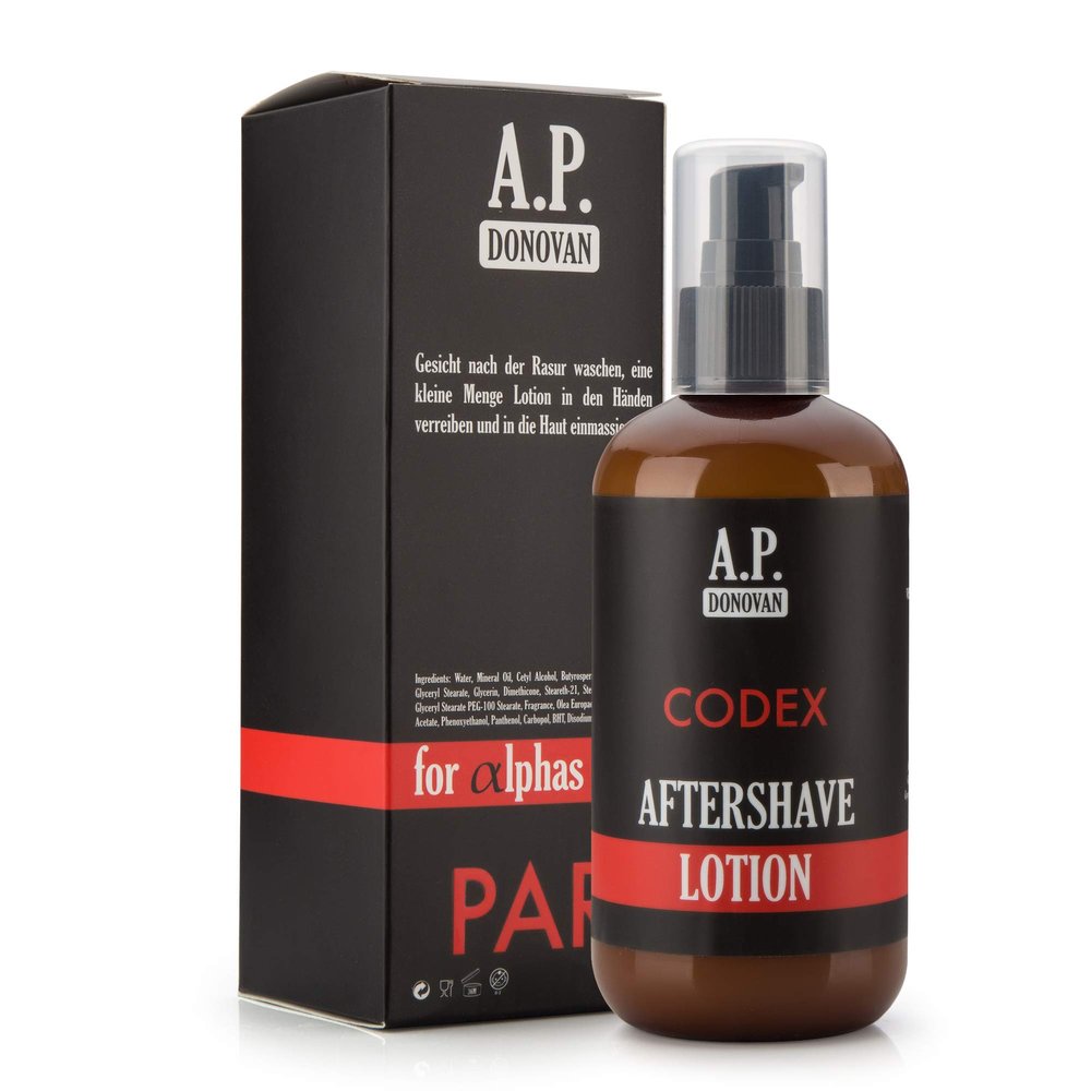 A.P. Donovan - Aftershave Skin Balm Fluid 250ml Codex Beard Care Series