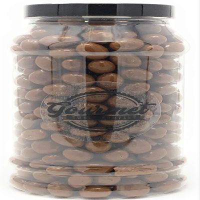 Chocolate Peanuts Retro Sweet Shop Jar by The Gourmet Sweet Company