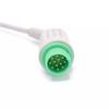 Compatible Biolight ECG Cable 5 Leadwires Pinch/Grabber IEC European Standard Connector view 3