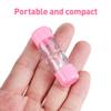 Healifty Mini Travel Rgp Contact Lens Case Hard Protective Storage Box with Transparent Cover for Gas Permeable Lenses Set of 4 Colors view 4