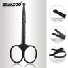 BlueZOO Beard Mustache Scissors and Comb Set Kit for Men Care - (3 Pieces Kit) view 4