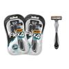 BIC Flex 4 Disposable Men's 4-Blade Razors with Moveable Blades for a Close Shave, Solid Control, Pack of 6 view 1