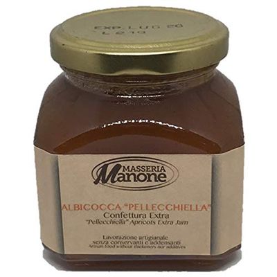 Extra jam of "pellecchiella" Apricot from Vesuvius Gr. 220 - Carton 6 Pieces