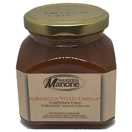 Extra jam of "pellecchiella" Apricot from Vesuvius Gr. 220 - Carton 6 Pieces