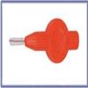 BRACE SPACE Orthodontic INTERDENTAL Brushes for Cleaning Around Braces/Brackets (0.5MM X FINE, RED) view 1
