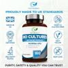 Bio Cultures Complex Probiotics & Prebiotics 60 Billion CFU 6 Month Supply - for Gut Health with Lactobacillus Rhamnosus - for Women and Men - 180 Vegan Capsules view 3