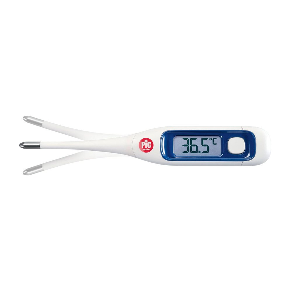 Pic Solution Digital Thermometer Vedo Clear Zoom with Flexible Probe, 2.3 X 2.7 X 14.6 Cm
