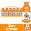 Gatorade Thirst Quencher Zero Sugar Sports Drink, Orange, 12oz , Pack of 12 Electrolytes for Rehydration view 3