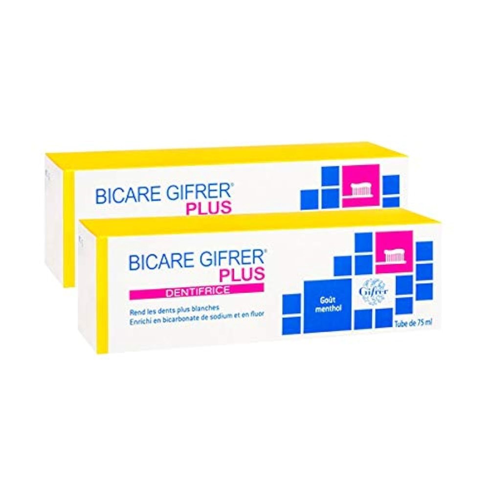 Gifrer Bicare Plus dentifrice 2x75ml