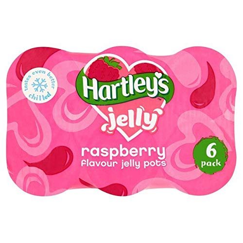 Hartley's Raspberry Jelly Pot Multipack 6 x 125g