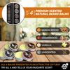Urbane Men Beard Balm Pack of 4  Premium Beard Kit with Sandalwood, Vanilla, Cedarwood, Unscented Essential Oils  Moisturising Beard Conditioner view 3