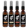 Urbane Men Beard Oil For Men Set of 4  Premium Beard Kit with Sandalwood, Vanilla, Cedarwood, Unscented Essential Oils  Moisturising Beard Conditioner Gift Set view 1