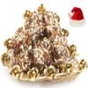 Ghasitaram Gifts Christmas Gifts Chocolates Hampers - Mesh Heart English Chocolate Brittles Tray view 1