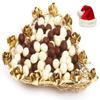 Ghasitaram Gifts Christmas Gifts Chocolates Hampers - Mesh Heart Nutties Tray view 1