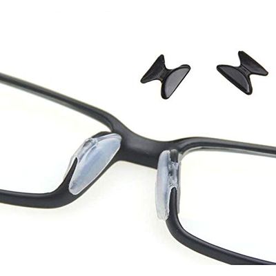 1 Pair UK CELTD Anti-Slip Silicone Nose Pads for Eyeglass Sunglass Glasses Spectacles 2.5mm Clear