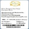 Ghasitaram Gifts Christmas Gifts Chocolates Hampers - Silver Designer Tree Stone Chocolate Bowl view 3