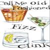 2 packs of Caspari Paper Pocket handbag Tissues Hankies - Cocktail hour Drinks Cheers