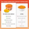The Inspire Food Company Popping Boba Pearls for Bubble Tea - 450gm | Mango | Bursting Pearls Bubble | Real Fruit Juice For Shakes, Dessert,Smoothie | 100% Vegan & Glutenfree, No Artificial Colors view 4