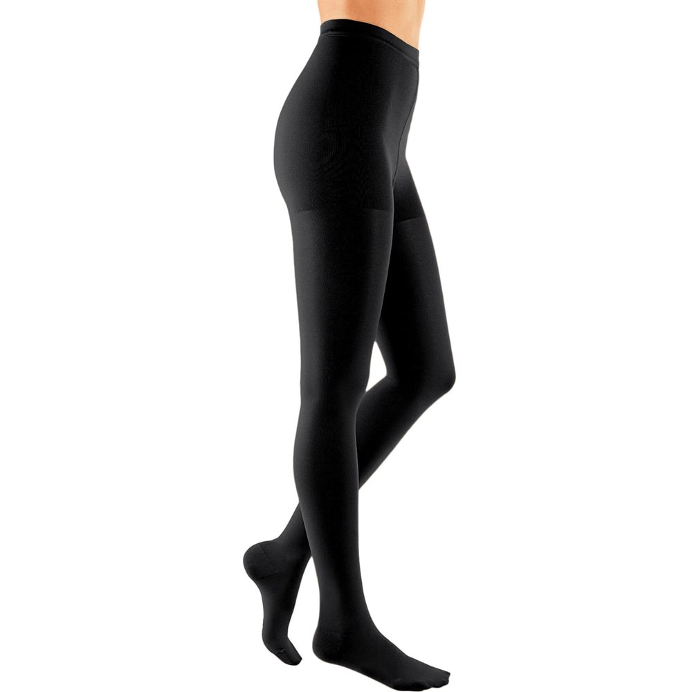 SKYFOXE Medical Compression Pantyhose for Women & Men, 20-30mmHg Graduated Support Tights, Opaque Closed Toes Waist High Compression Stockings & Leggings for Varicose Veins, Edema, Flight, DVT