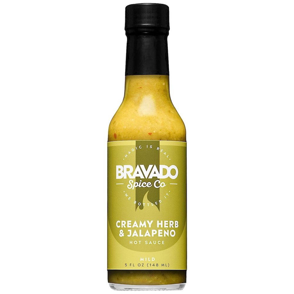 Bravado Creamy Herb & Jalapeno Hot Sauce 140ml (5oz)
