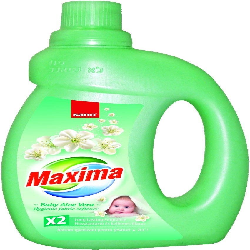 2L Sano Maxima Aloe Vera Laundry Liquid Softener