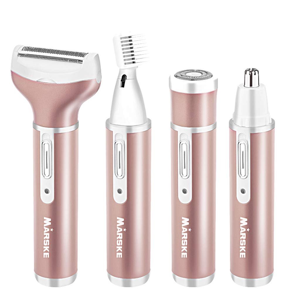 4pcs/set Epilator,Women Facial Hair Shaver,Electric Clipper,Eyebrow Trimmer,Body hair remover