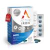 Active Iron Supplement 14 mg + Multivitamin for Men Clinically Proven to Increase Energy & Reduce Tiredness Gentle, Non-Constipating Iron + Mens Multivitamin 30 Capsules + 30 Tablets view 1