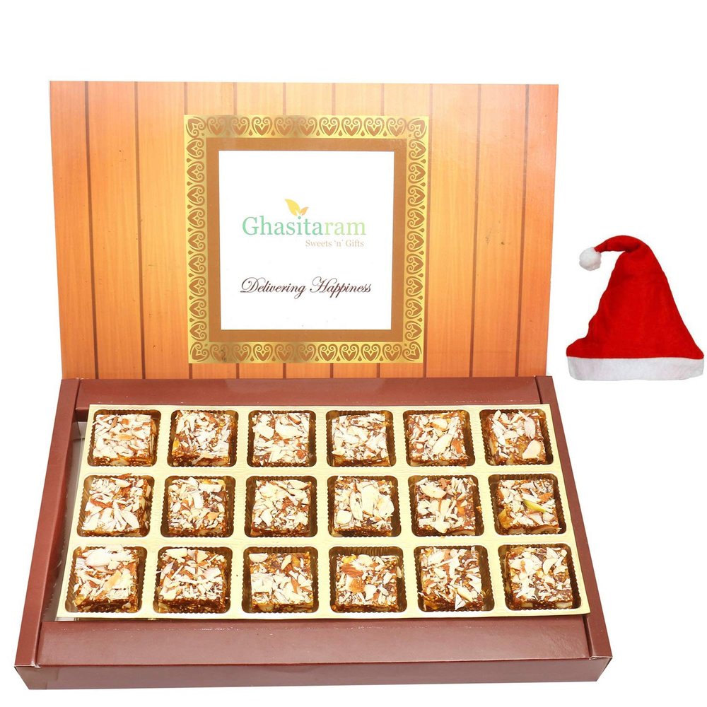 Ghasitaram Gifts Christmas Gifts - Sugarfree Figs Bites 18 pcs Box