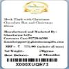 Ghasitaram Gifts Christmas Gifts - Mesh Thali with Christmas Chocolate Bar and Christmas Decor view 3
